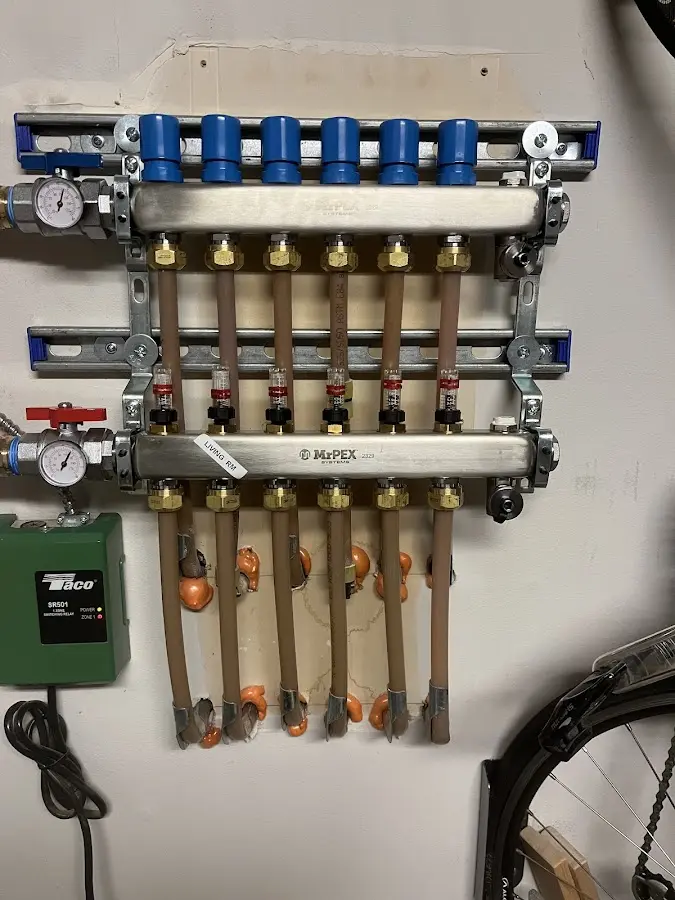 Plumber performing Leak Detection at a residential property in Neptune City